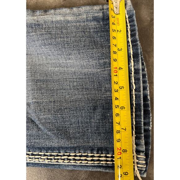 Rock Revival Easy Boot Parel Size 28 Faded Grunge Women Jeans - Picture 6 of 7